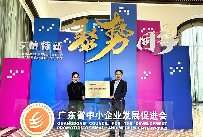 廣東省“專精特新”企業(yè)稱號(hào)！